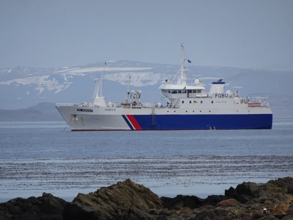 L'Osiris 2, ex-navire pirate devenu contrôleur des Affaires Maritimes (Photo: TAAF)