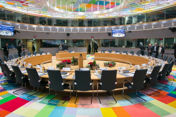 La salle du Conseil de l'Union Européenne (source: Wikipedia)