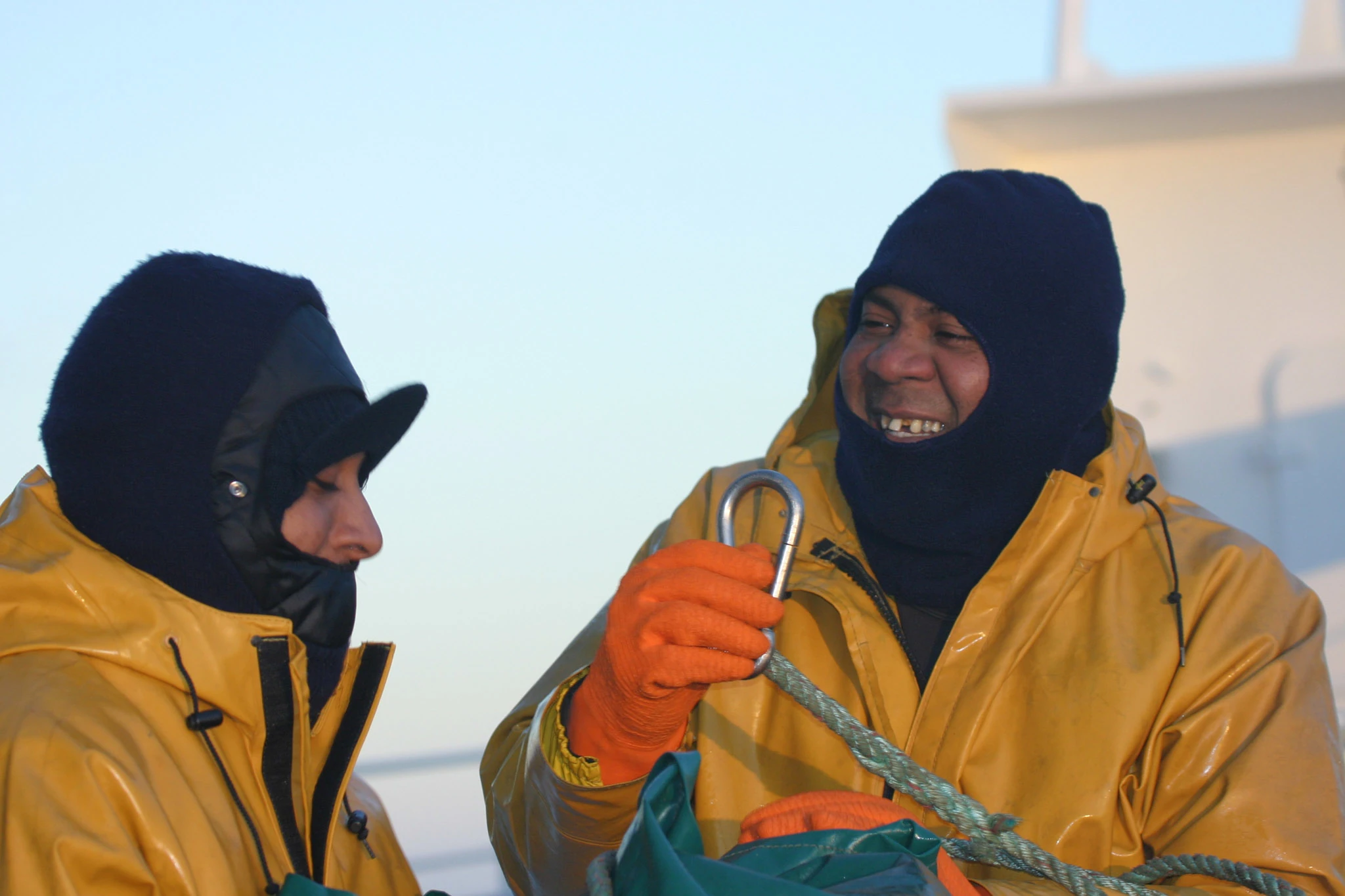 Des marins de pêche australe (Photo: SAPMER)