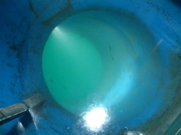 Vue du moonpool depuis l'intérieur d'un palangrier léginier (Photo: TAAF, COPEC)